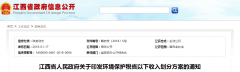 江西環保稅省以下收入劃分方案:省與市按照2:8分享 江西環保稅省以下收入劃分方案:省與市按照2:8分享